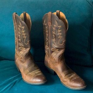 Ariat Mens size 10B Brown Cowboy Boots